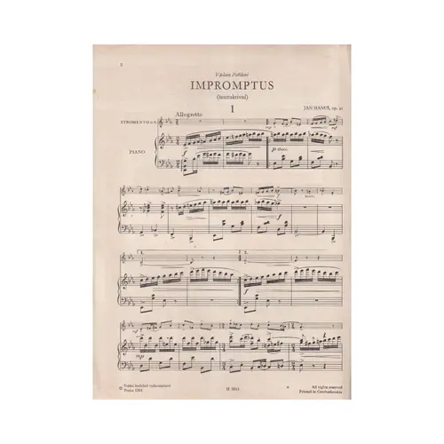 Impromptus - Op.45  (Edição Antiga)