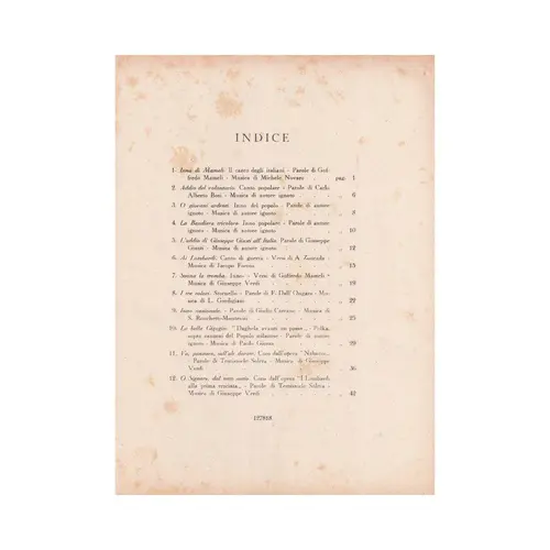 Canti Patriottici del 1848
