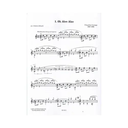 Chiquinha Gonzaga Guitar Arrangements