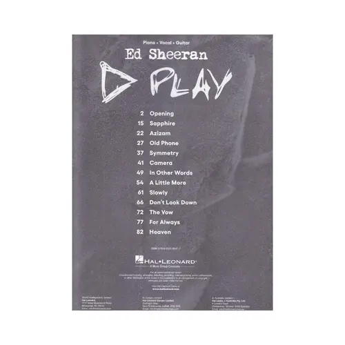 Ed Sheeran – Play