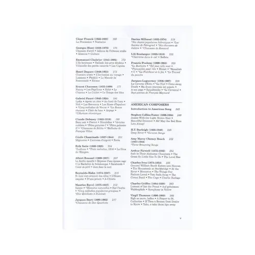 Song – Revised Edition A Guide to Art Song Style and Literature