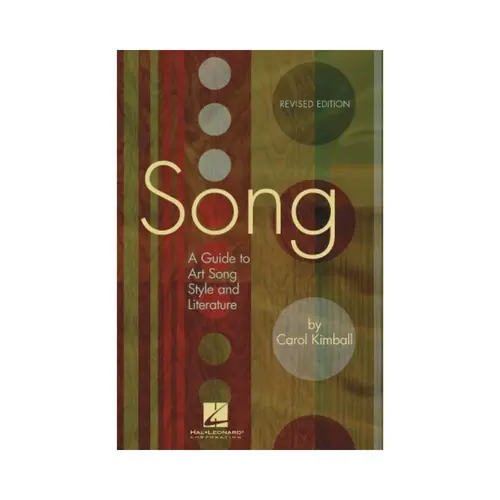 Song – Revised Edition A Guide to Art Song Style and Literature