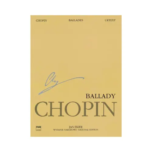 Ballades Chopin National Edition Vol.1 - Jan Ekier