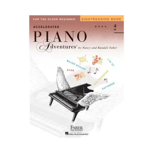 Accelerated Piano Adventures Sightreading Book 2