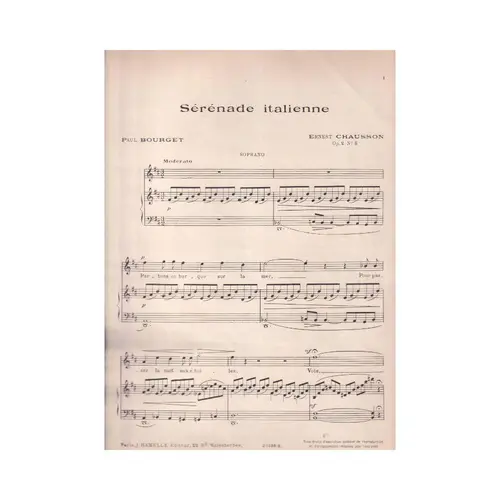 Serenade Italienne