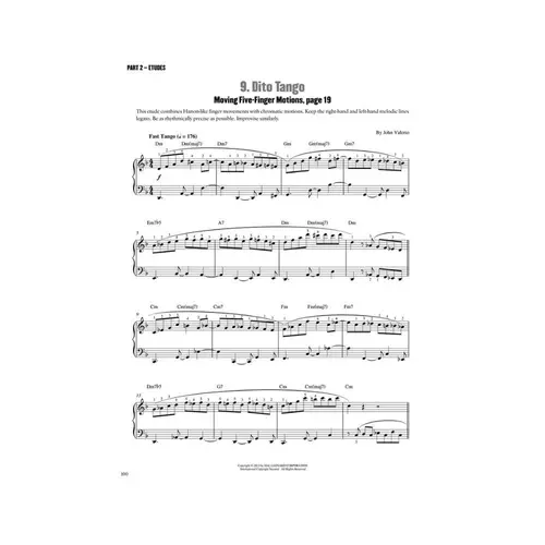 Jazz Piano Technique Exercises, Etudes & Ideas for Building Chops