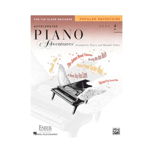 Accelerated Piano Adventures for the Older Beginner Popular Repertoire Book 2