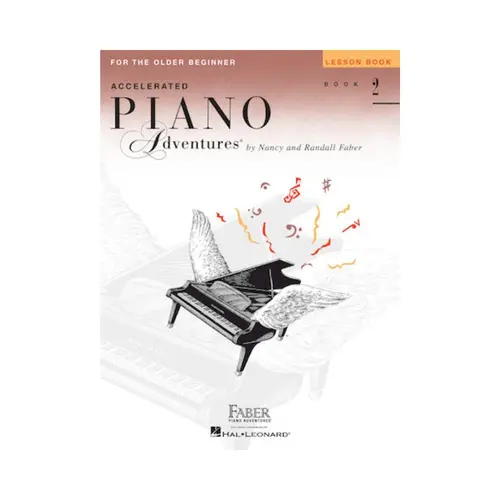 Accelerated Piano Adventures for the Older Beginner Lesson Book 2