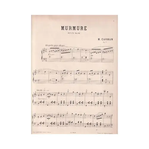 Murmure - Petite Valse