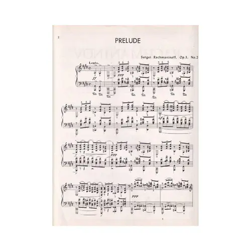Prelude in C# Minor op.3,no.2
