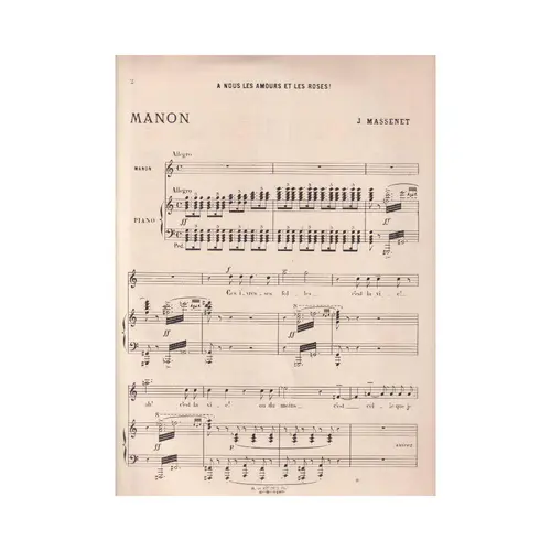 Morceaux de Chant N°16 - A nous les Amours et les Roses!