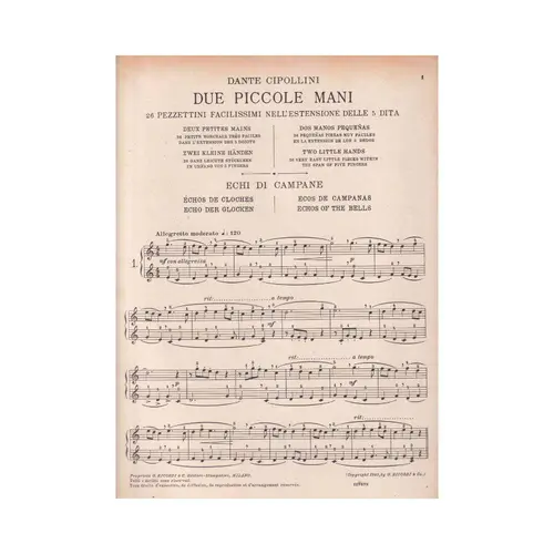 Due Piccole Mani - 26 Pezzettini Facilissimi Nell' Estensione delle 5 dita