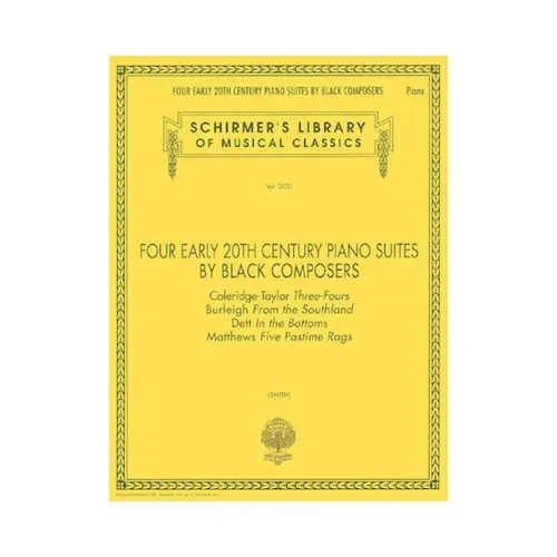 Four Early 20th Century Piano Suites by Black Composers