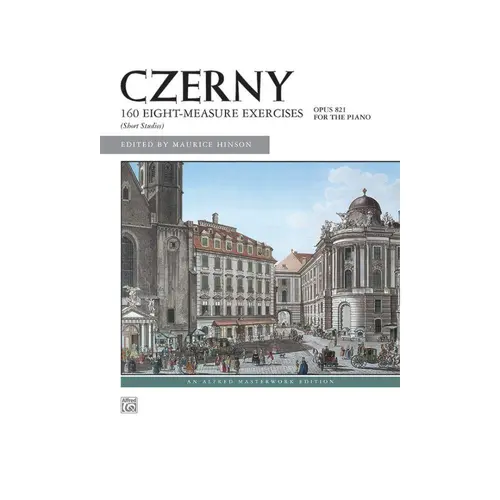 Czerny: 160 8-Measure Exercises, Opus 821 -Alfred Masterwork Edition