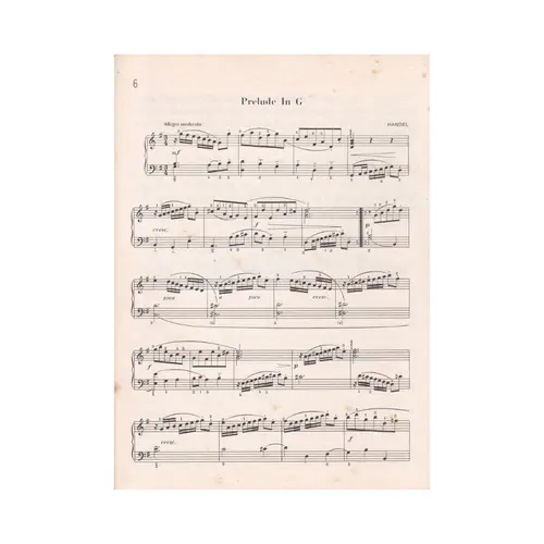 Composer's Miniature - Handel