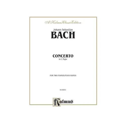 Concerto for Two Pianos in C Major