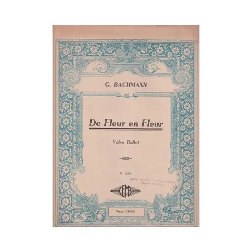 De Fleur En Fleur - Valsa  (Edição Antiga)