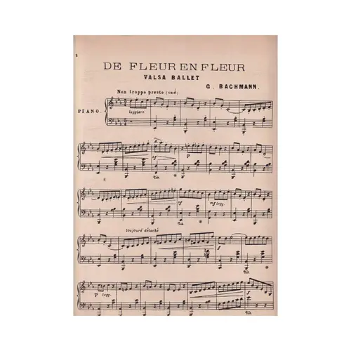 De Fleur En Fleur - Valsa  (Edição Antiga)
