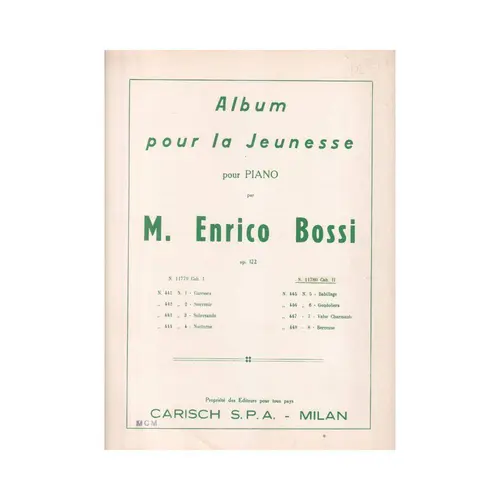 Album Pour la Jeunesse - Vol.2 (Edição Antiga)