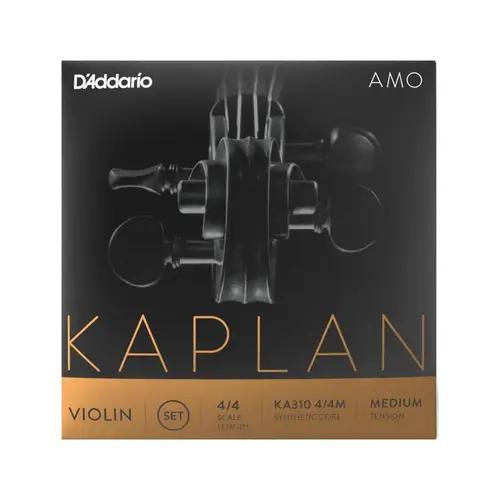 Encordoamento para violino 4/4 Daddario Kaplan Amo KA310 4/4m