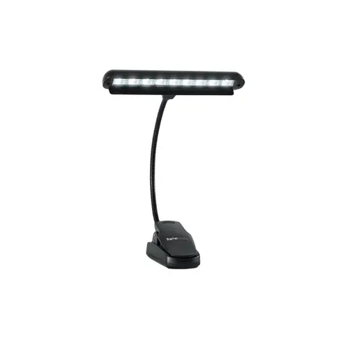 Luminária pra estante de partitura Gator GFWMUSLEDR led Vermelha com pescoço ajustável