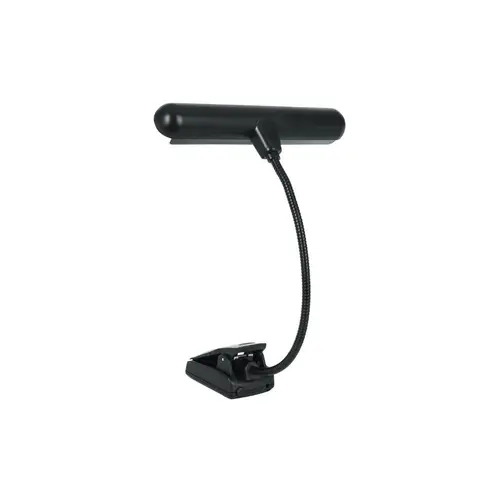 Luminária pra estante de partitura Gator GFWMUSLEDR led Vermelha com pescoço ajustável