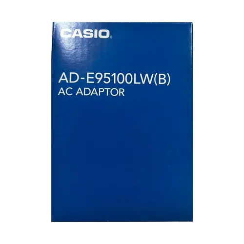 Adaptador para teclado eletrônico Casio AD-E95100L 9,5V