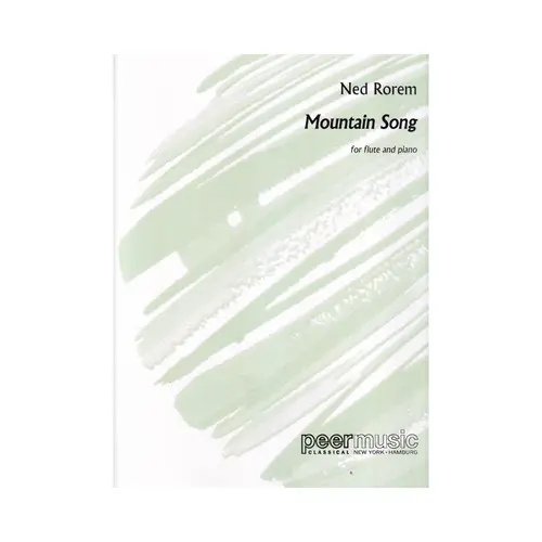 Mountain Song For Flute And Piano