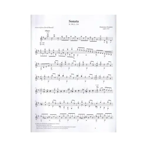 Five Sonatas - K 390 - K 391 - K 490 - K 491 - K 501