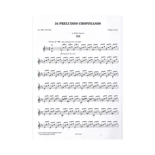 24 Prelúdios Chopinianos XIX-XXIV