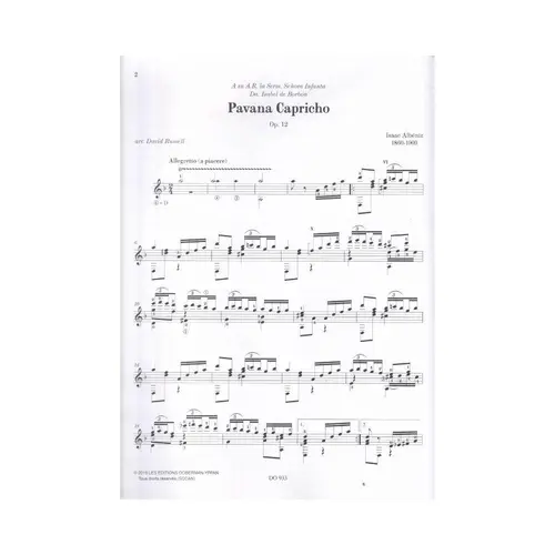 The Music of Albéniz vol.3 from Espana Op.165, Cordoba Op.232, Pavana Op.12, Zambra Granadina Op.97