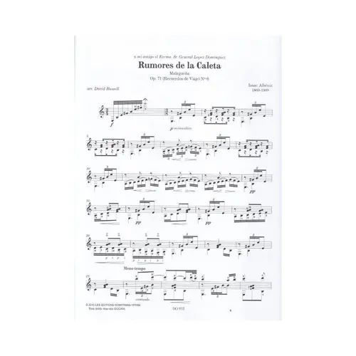 The Music of Albéniz vol.2 from Piezas Caracteristicas Op.92, Mallorca Op.202, Rumores de la caelta Op.71
