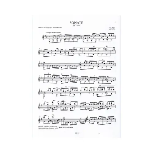 Sonate BWV 1034
