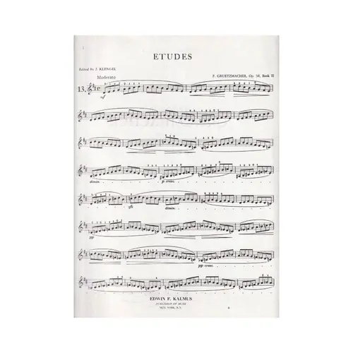 Etudes for the cello - Op.38 - Vol.2