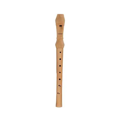 Flauta doce soprano barroca GEWA C-Soprano madeira natural
