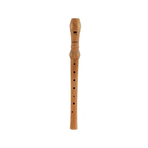 Flauta doce soprano germânica GEWA C-Soprano madeira natural