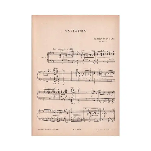 Scherzo, Gigue, Romance & Fughette - Op.32  (Edição Antiga)