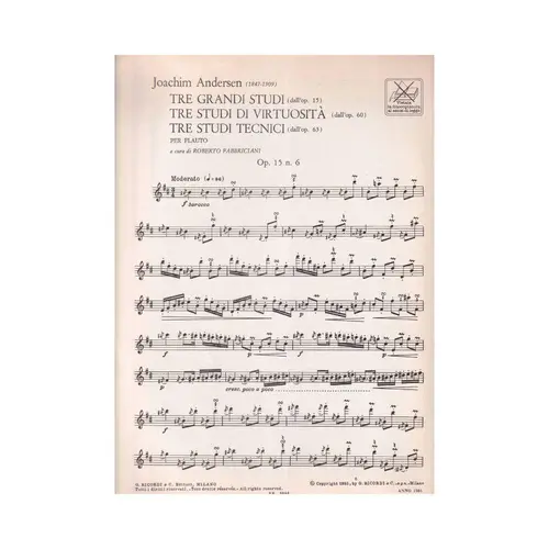 Tre Grandi Studi  - Op.15, 60, 63