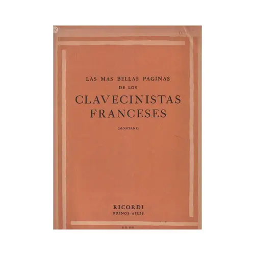 Clavedinistas Franceses  (Edição Antiga)