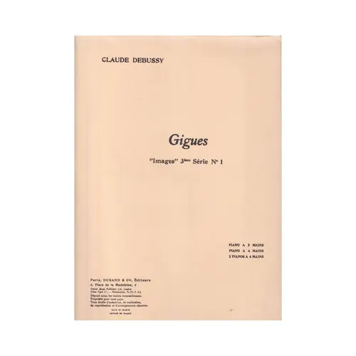 Gigues (Images 3eme Serie N.1)  (Edição Antiga)