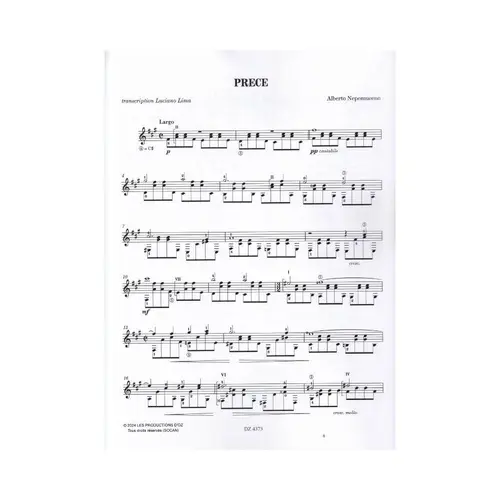 Prece / Valsa - solo guitar