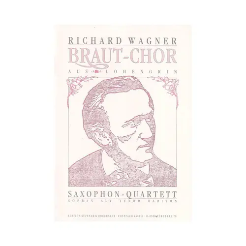Braut-Chor Aus Lohengrin saxophon-quartett