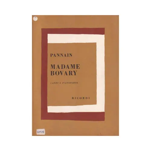 Madame Bovary - Opera Completa
