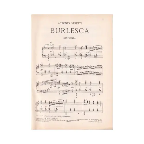 Burlesca -Opera