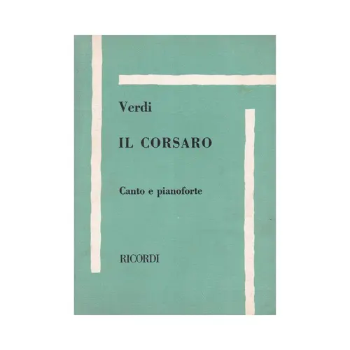 Il Corsaro - Vocal Score