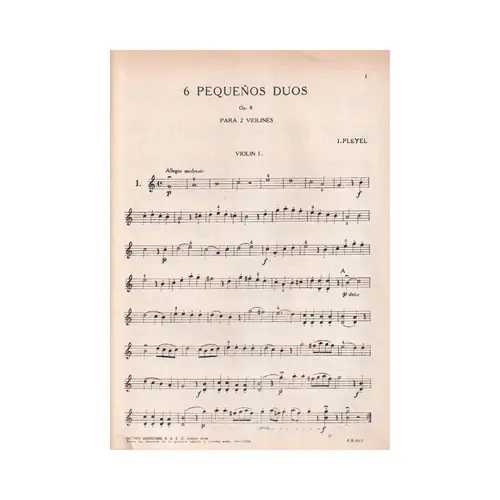 6 Duetti Op.8