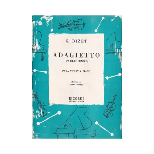 Adagietto Para Violin  (Edição Antiga)
