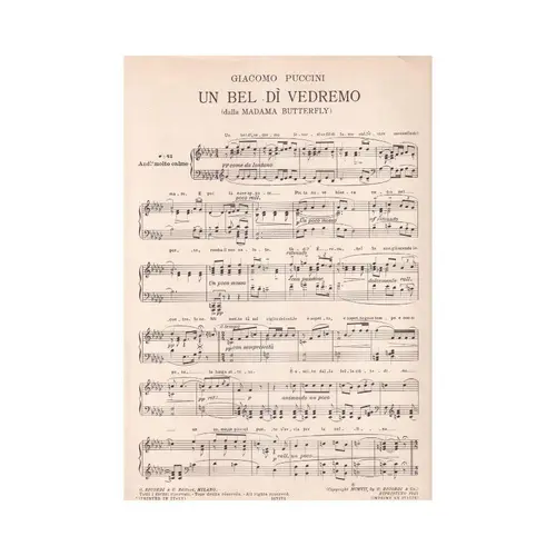 Madama Butterfly - Un Bel Di Vedremo