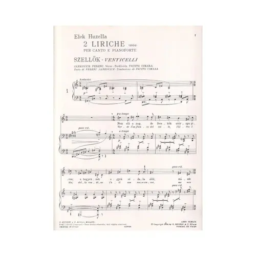 2 Liriche (1956)