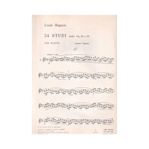 24 Studi Per Flauto - Dal Op. 32 E 75